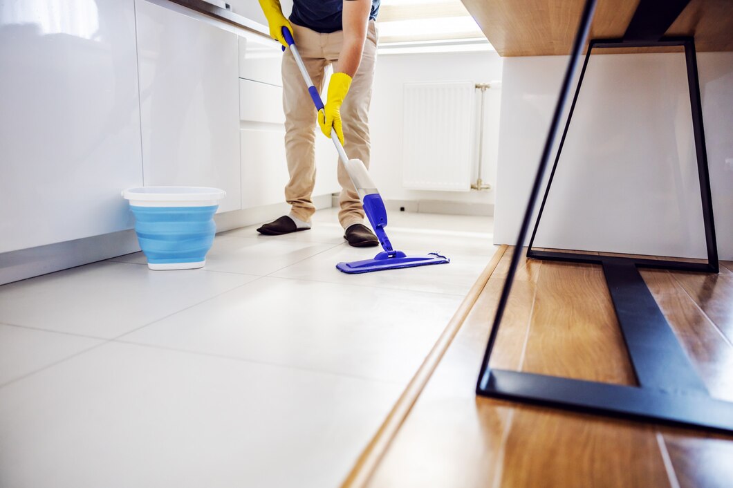 1BHK Floor Cleaning (upto 600sqft)